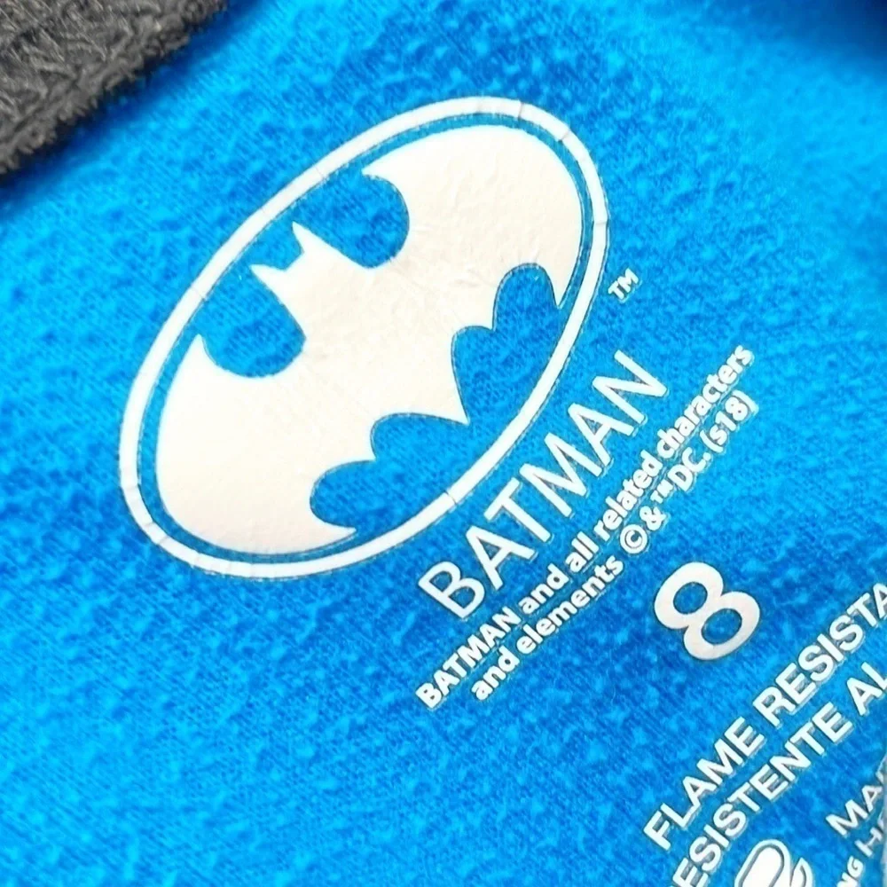 Batman little boys fleece pajama set